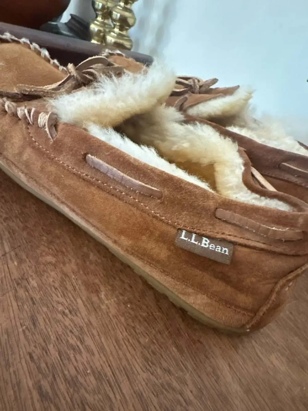 L.L.Bean Wicked Good Moccasins Men's Size 9 Wide